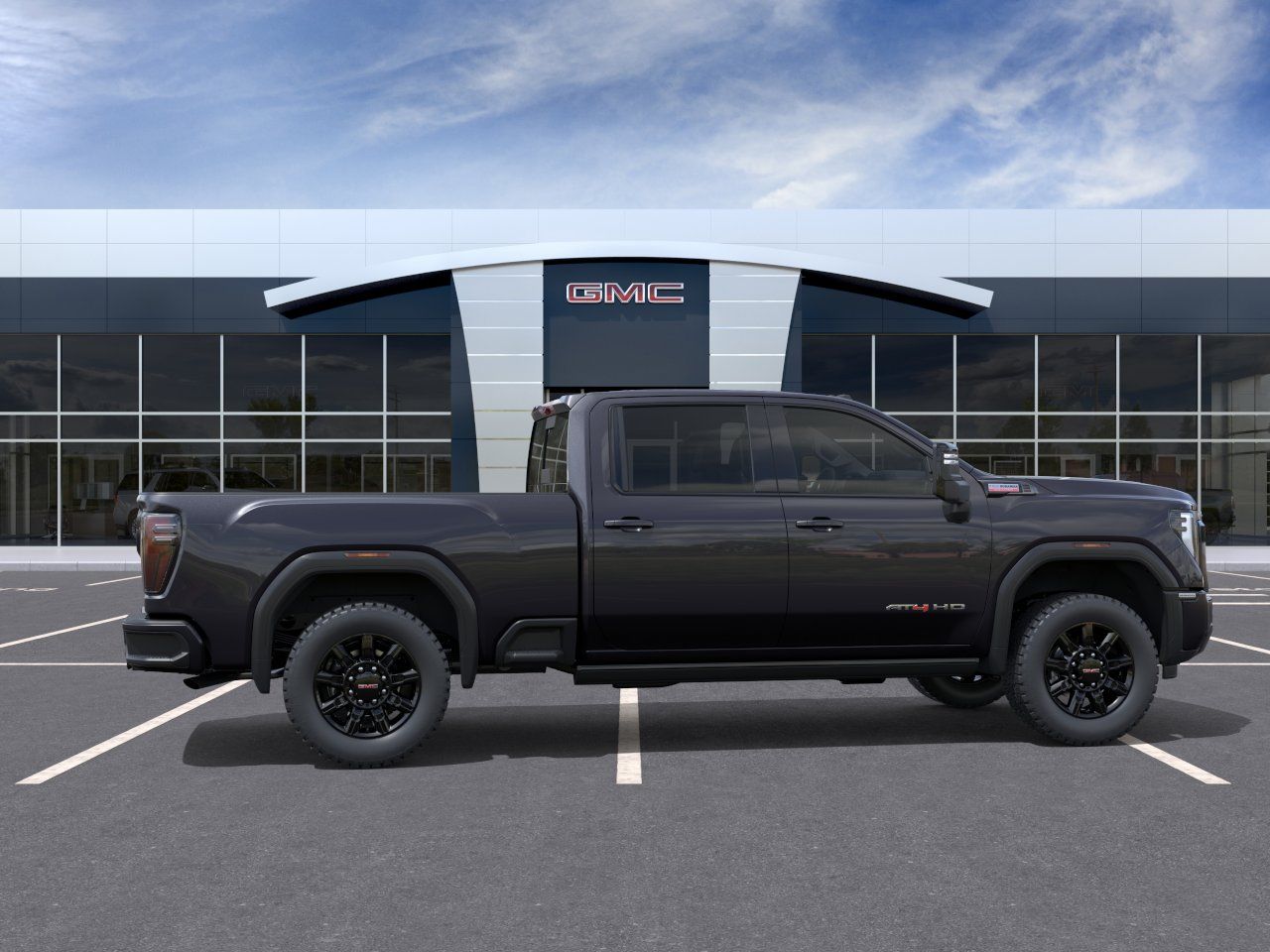 2026 GMC Sierra 2500HD AT4 Silver at Ross Downing Buick GMC