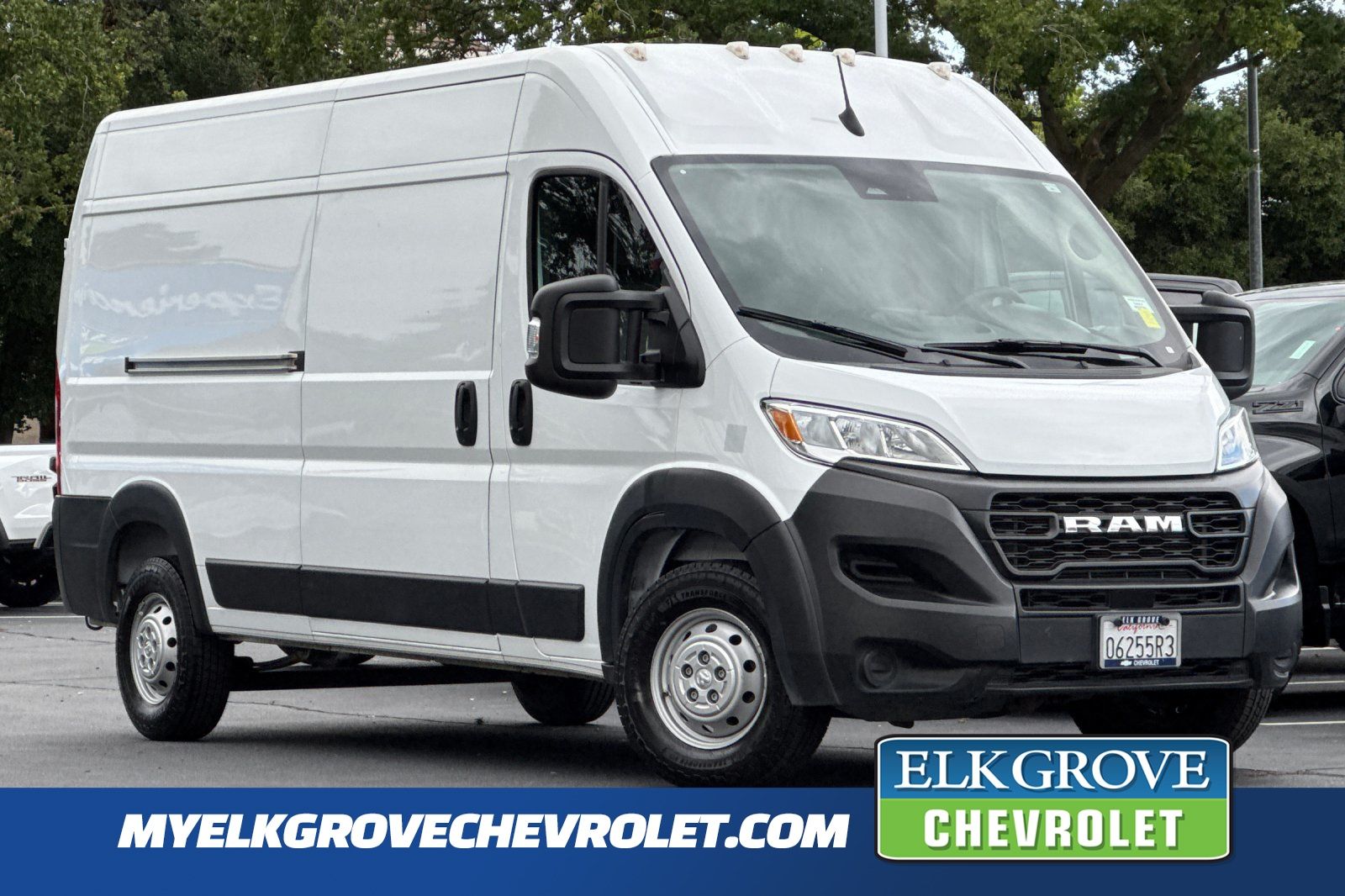 Bright White Clearcoat 2023 RAM ProMaster Van Front-Wheel Drive 9-Speed Automatic