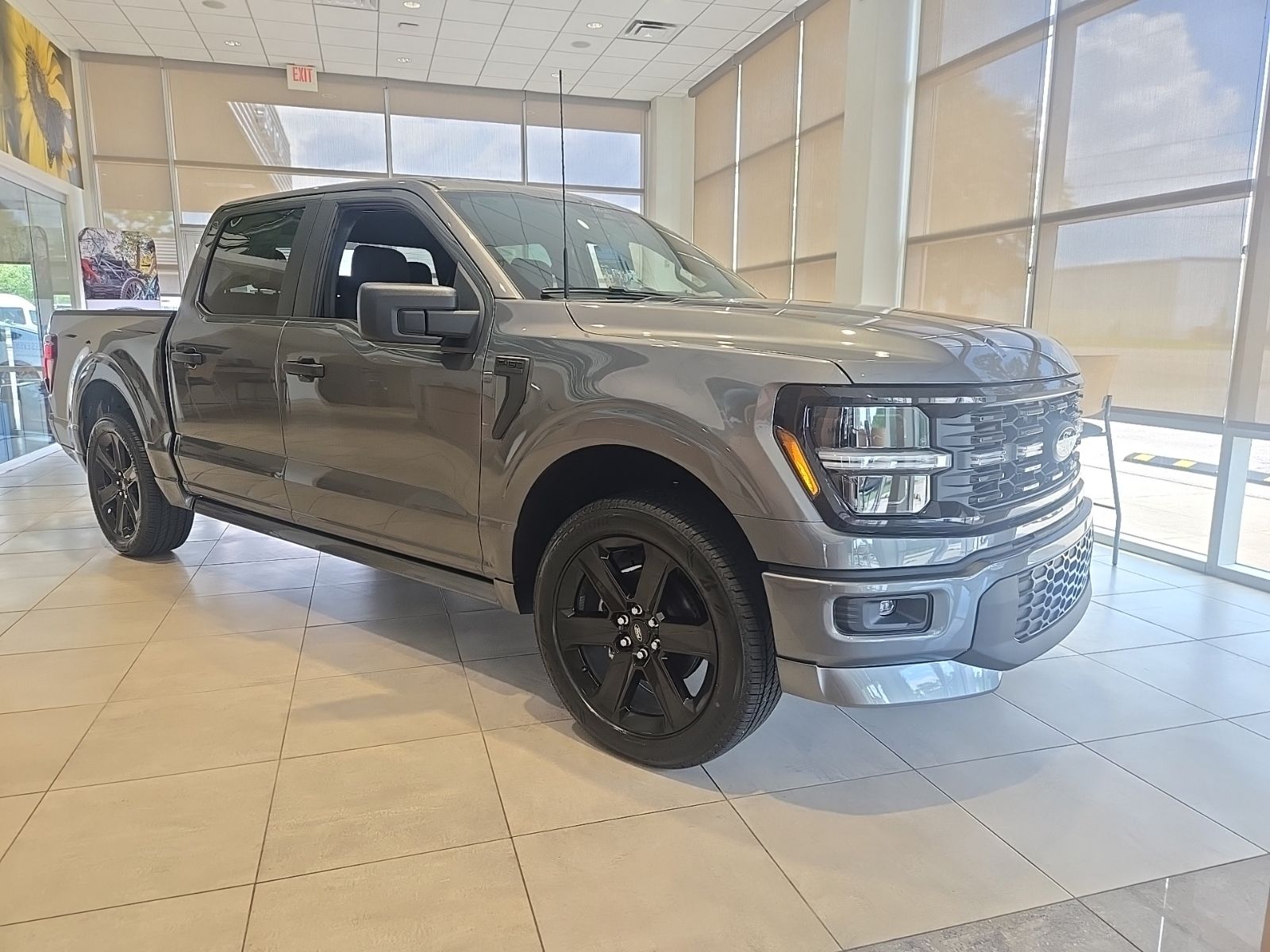 Carbonized Gray Metallic 2026 Ford F-150 Pickup Truck Four-Wheel Drive Automatic