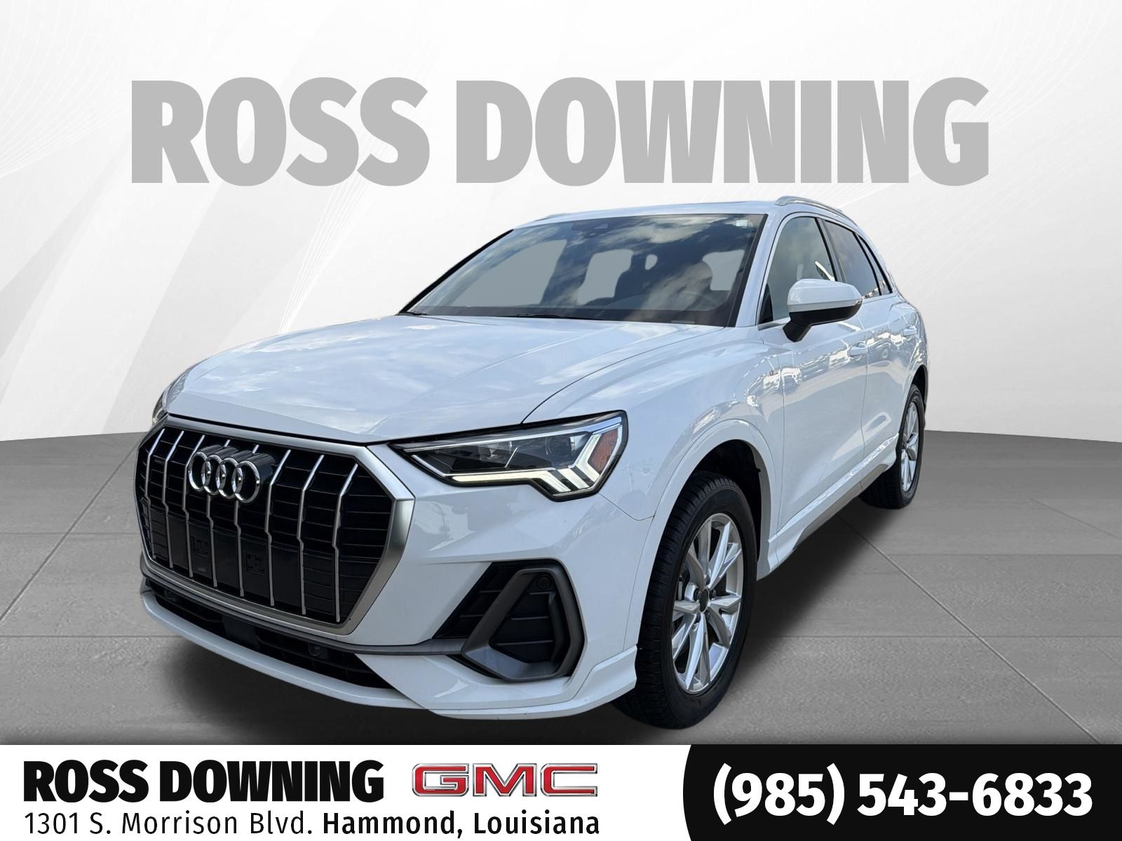 2025 Audi Q3 Premium White at Bayway Cadillac Southwest