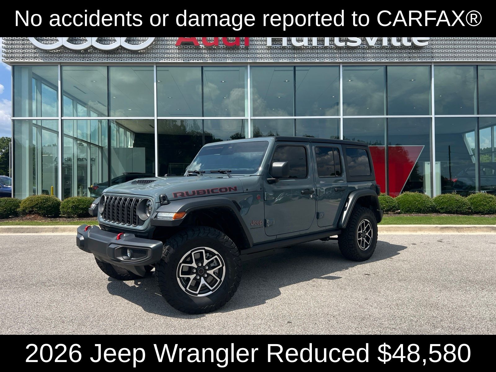 Anvil Clear Coat 2026 Jeep Wrangler SUV / Crossover Four-Wheel Drive 8-Speed Automatic