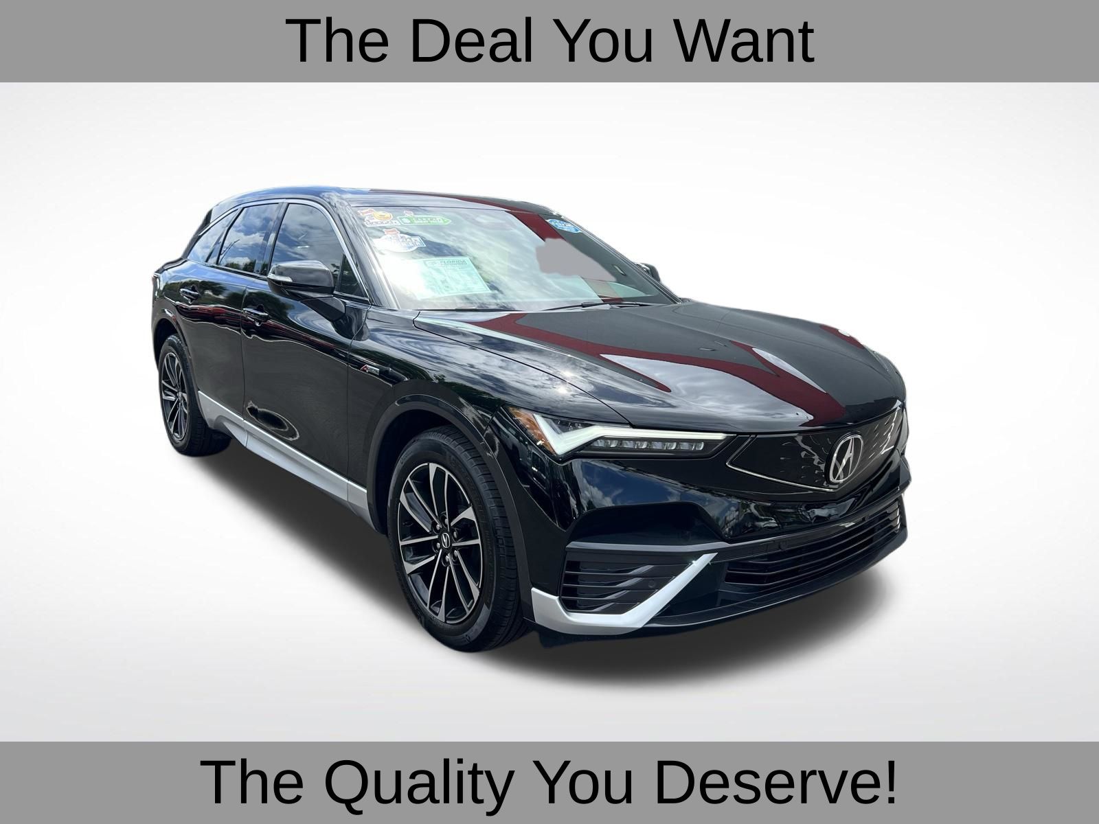 Cosmic Black Metallic 2024 Acura ZDX A-Spec RWD SUV / Crossover Rear-Wheel Drive Automatic