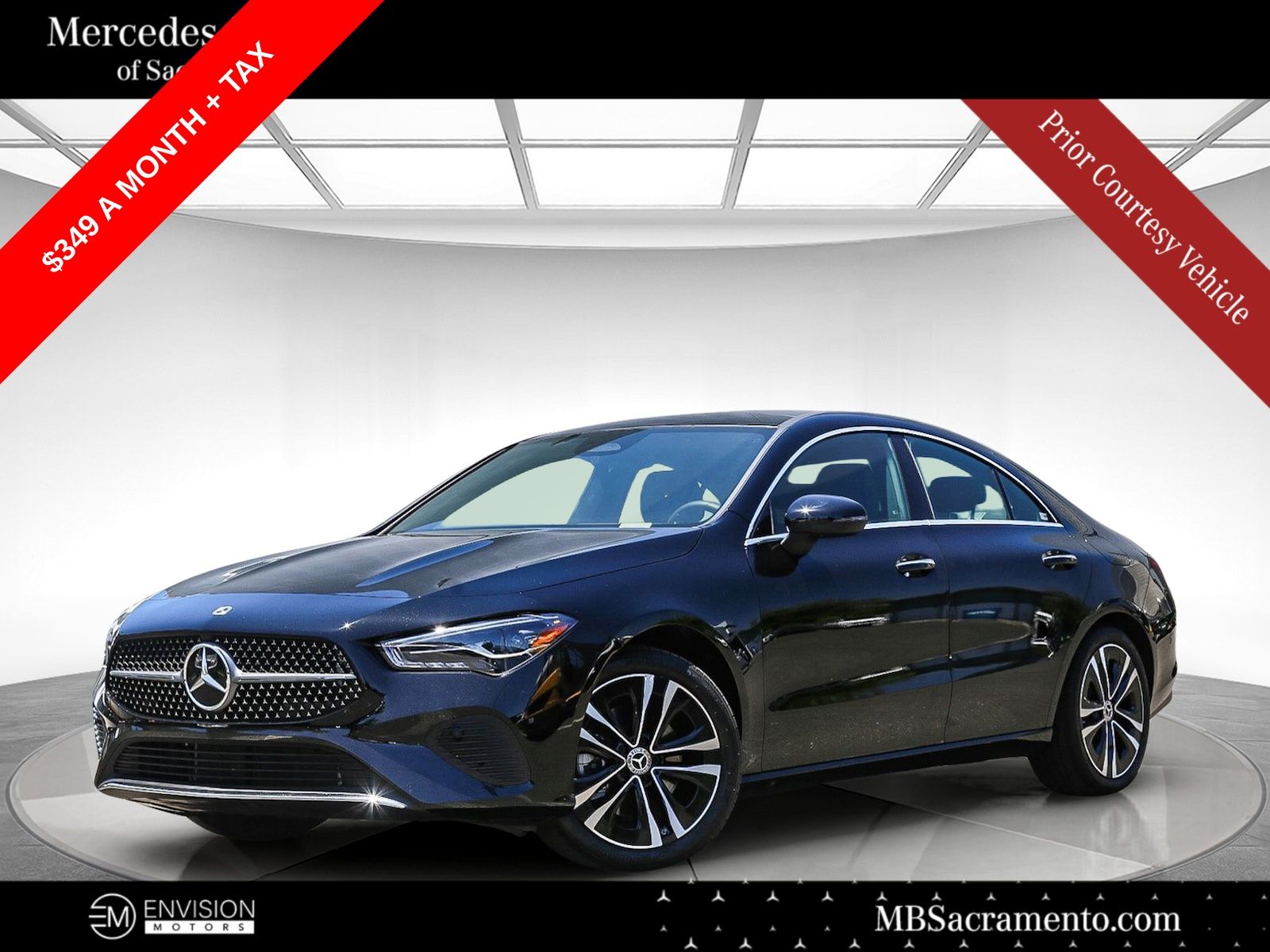 Night Black 2026 Mercedes-Benz CLA Coupe All-Wheel Drive 8-Speed Dual Clutch