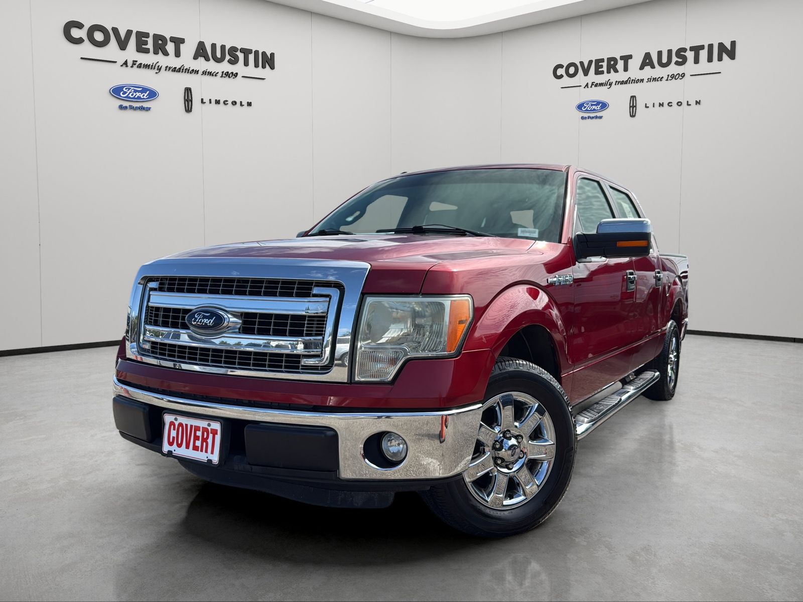 Ruby Red Metallic 2014 Ford F-150 Pickup Truck 4X2 6-Speed Automatic