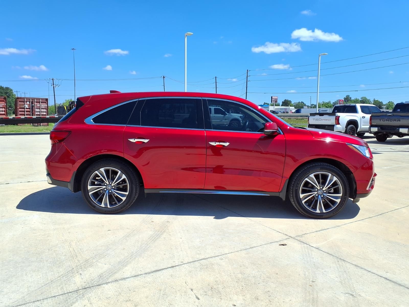 2020 Acura MDX Technology Red at Genesis of Spring