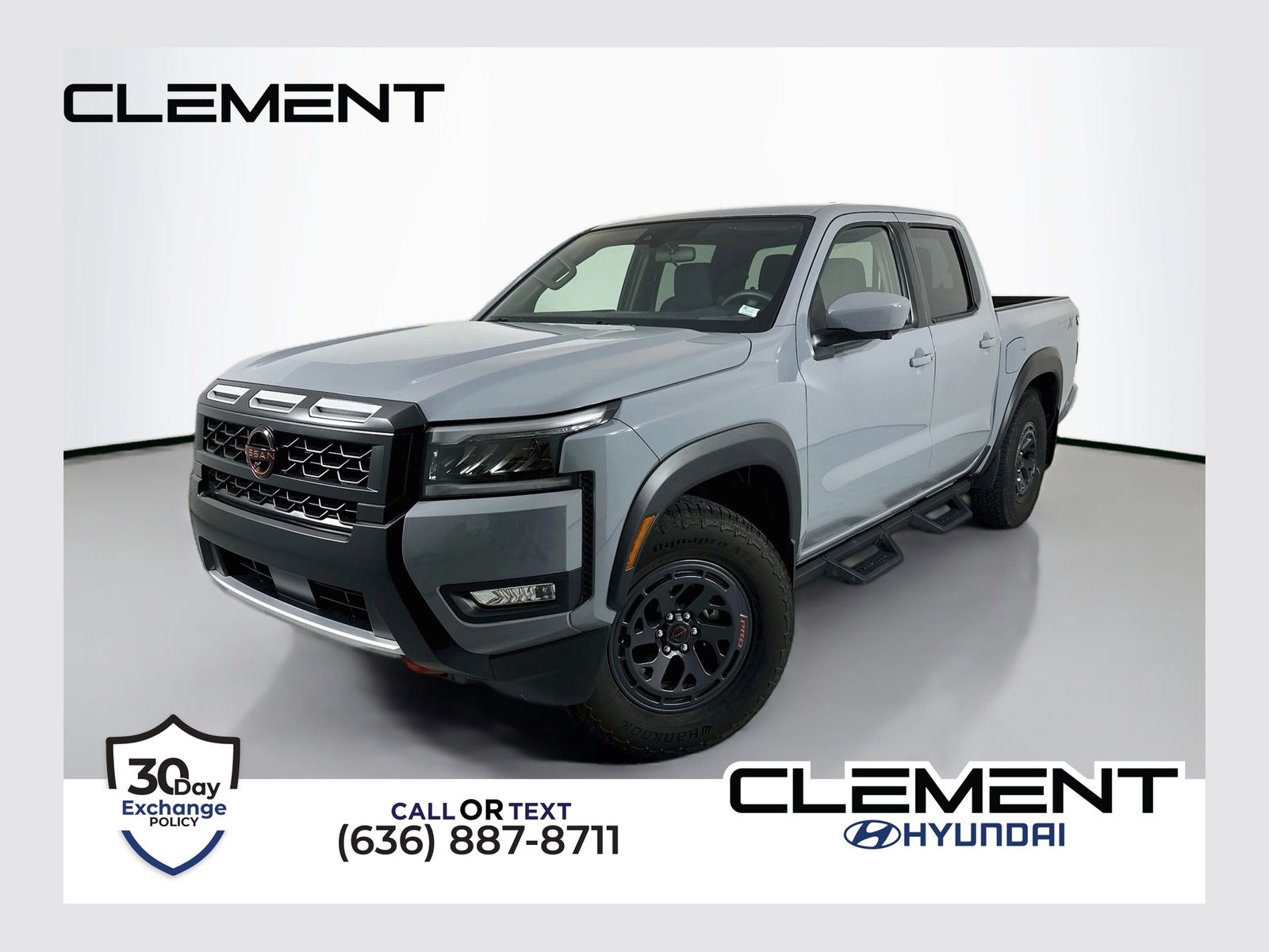 Boulder Gray Pearl 2026 Nissan Frontier Pickup Truck 4X2 9-Speed Automatic