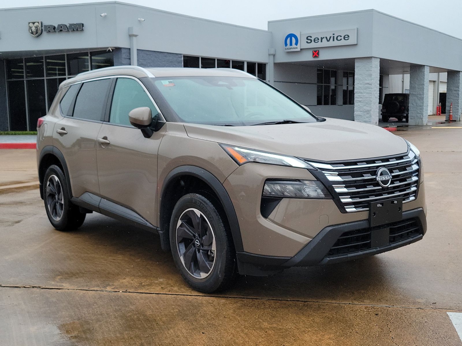 Baja Storm Metallic 2024 Nissan Rogue SUV / Crossover Front-Wheel Drive Continuously Variable Transmission