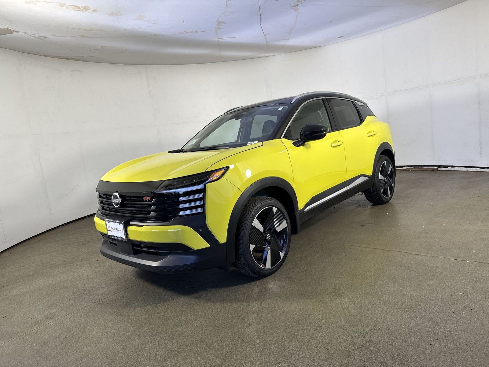 Yuzu Yellow Metallic/Super Black 2026 Nissan Kicks SUV / Crossover All-Wheel Drive Continuously Variable Transmission