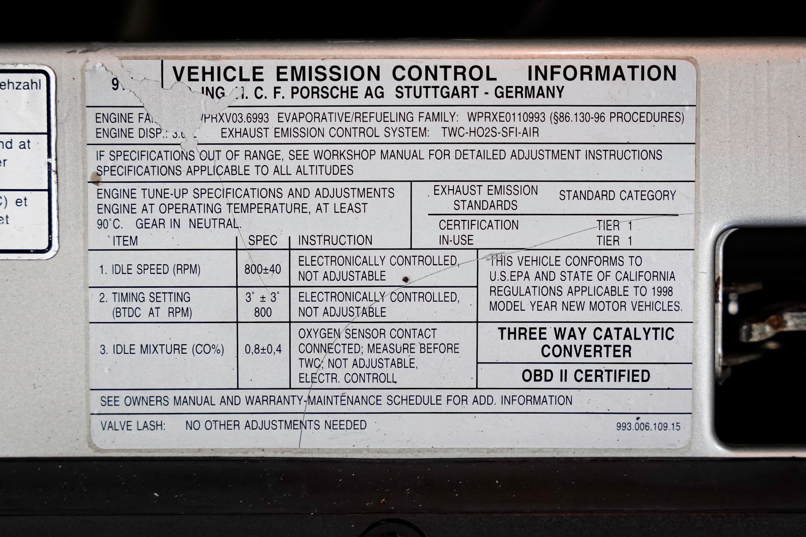 1998 Porsche 911 Carrera S — photo 44
