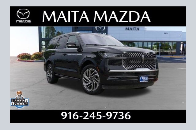 Black Metallic 2025 Lincoln Navigator Reserve 4WD SUV / Crossover Four-Wheel Drive Automatic