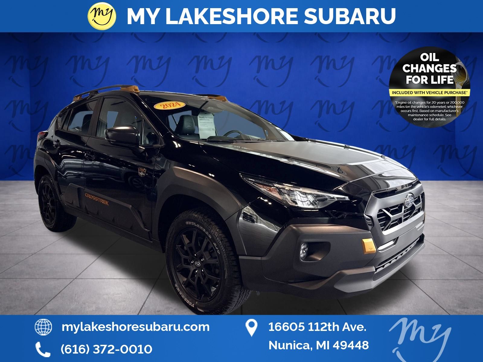 Crystal Black Silica 2024 Subaru Crosstrek Wilderness AWD SUV / Crossover All-Wheel Drive Continuously Variable Transmission