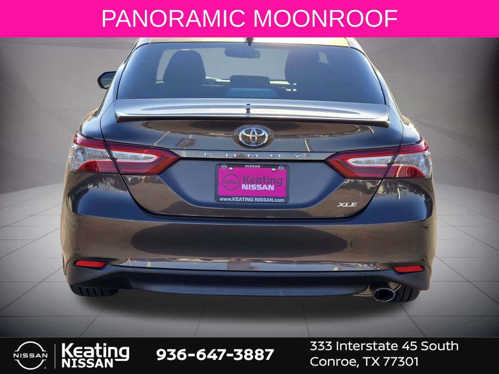 2020 Toyota Camry XLE Brown at Bravo Nissan