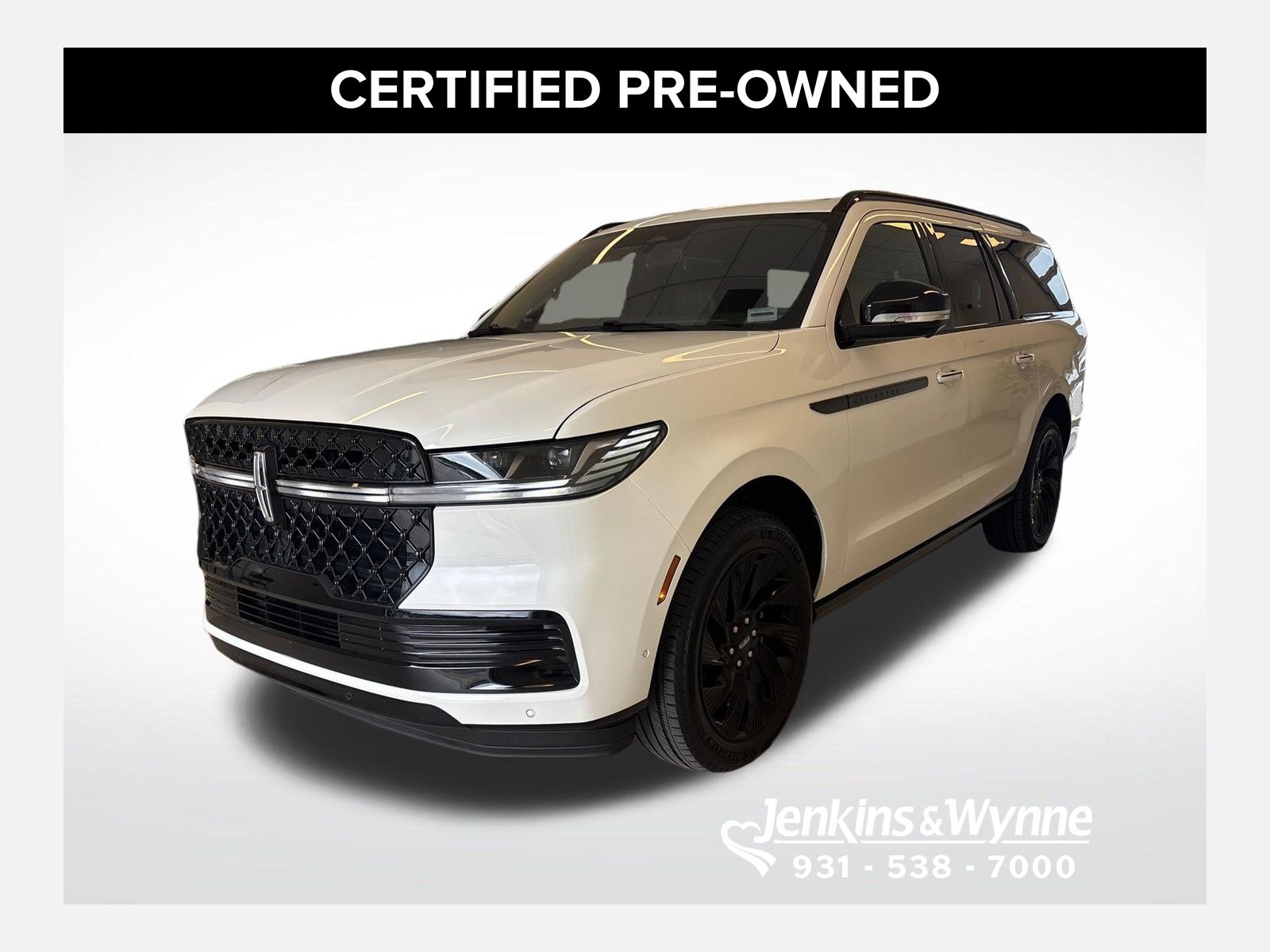 Pristine White Metallic Tri-Coat 2025 Lincoln Navigator L Reserve 4WD SUV / Crossover Four-Wheel Drive Automatic