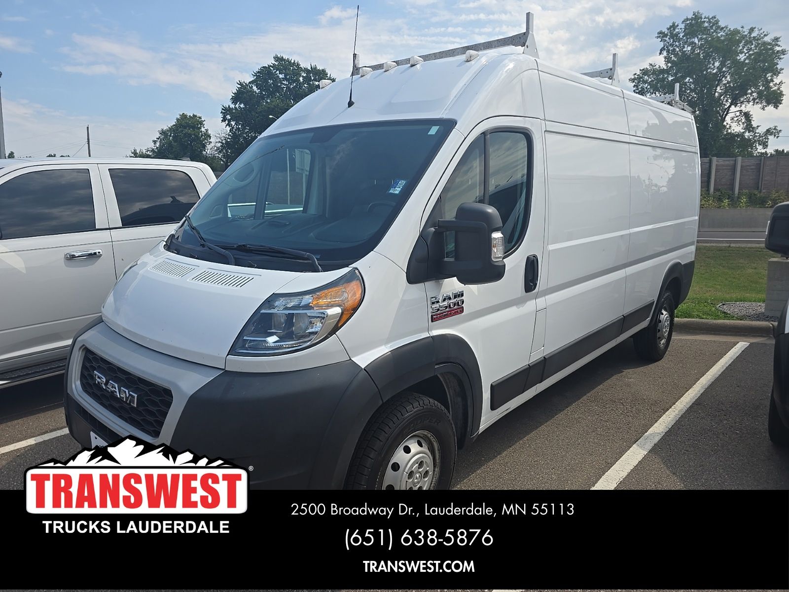 2019 RAM ProMaster 3500 159 High Roof Cargo Van FWD