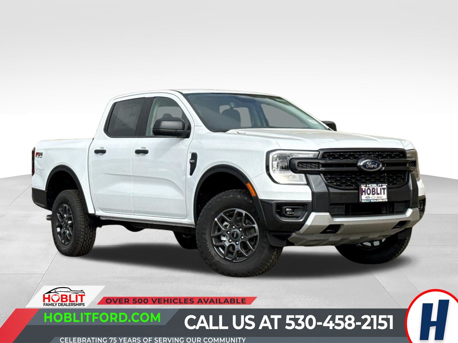 Oxford White 2026 Ford Ranger Pickup Truck Four-Wheel Drive Automatic