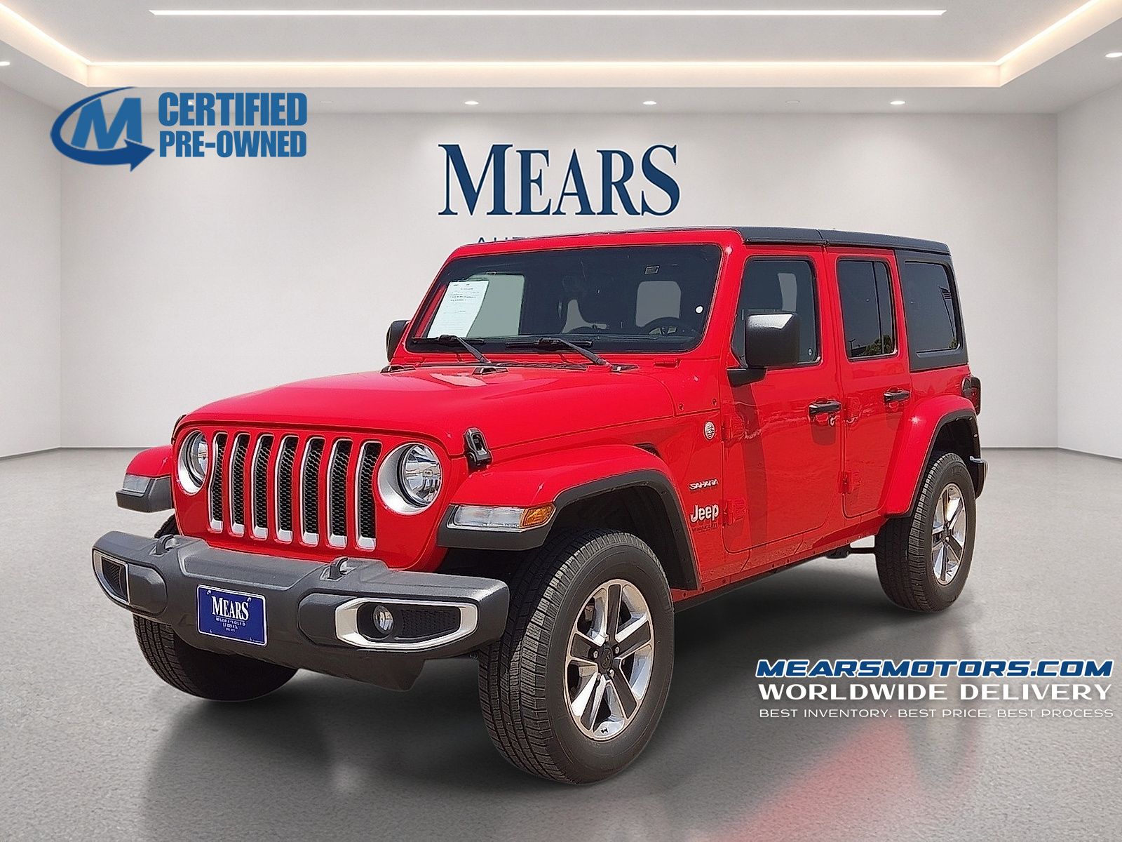 Firecracker Red Clearcoat 2020 Jeep Wrangler SUV / Crossover Four-Wheel Drive 8-Speed Automatic