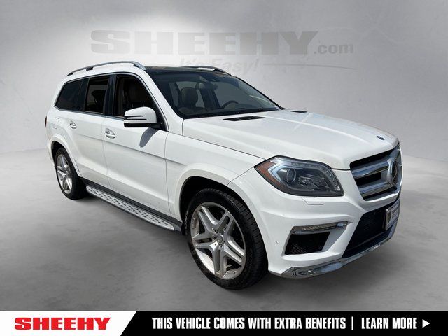 Polar White 2014 Mercedes-Benz GL-Class GL 550 4MATIC SUV / Crossover All-Wheel Drive 7-Speed Automatic