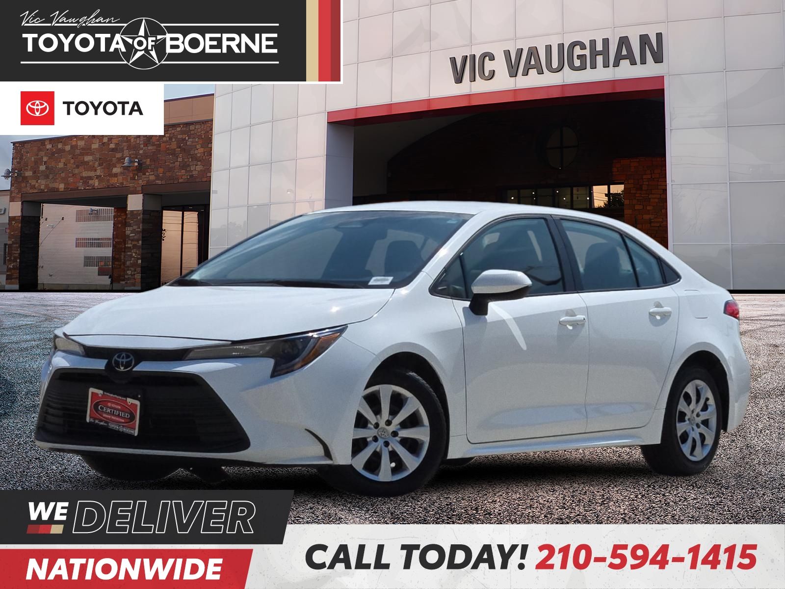 Ice 2025 Toyota Corolla Sedan Front-Wheel Drive Continuously Variable Transmission