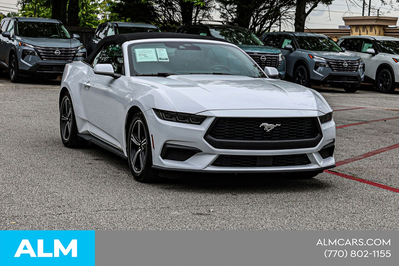 Used 2025 White Ford EcoBoost Premium image 6
