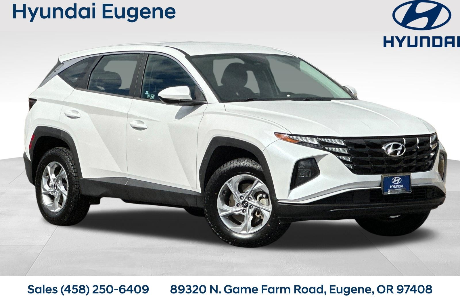 Quartz White 2022 Hyundai Tucson SUV / Crossover All-Wheel Drive 8-Speed Automatic