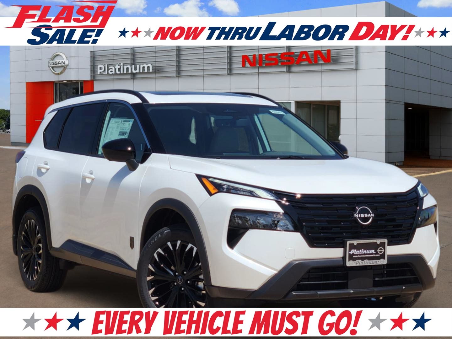 Everest White Pearl Tricoat 2026 Nissan Rogue SUV / Crossover Front-Wheel Drive Continuously Variable Transmission