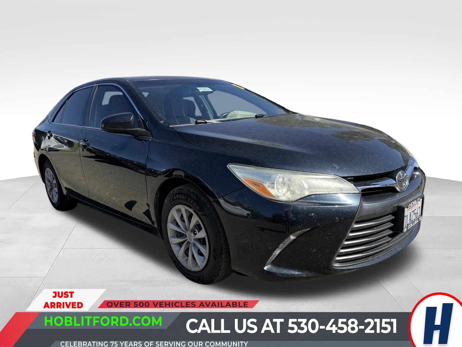 Cosmic Gray Mica 2015 Toyota Camry Sedan Front-Wheel Drive 6-Speed Automatic