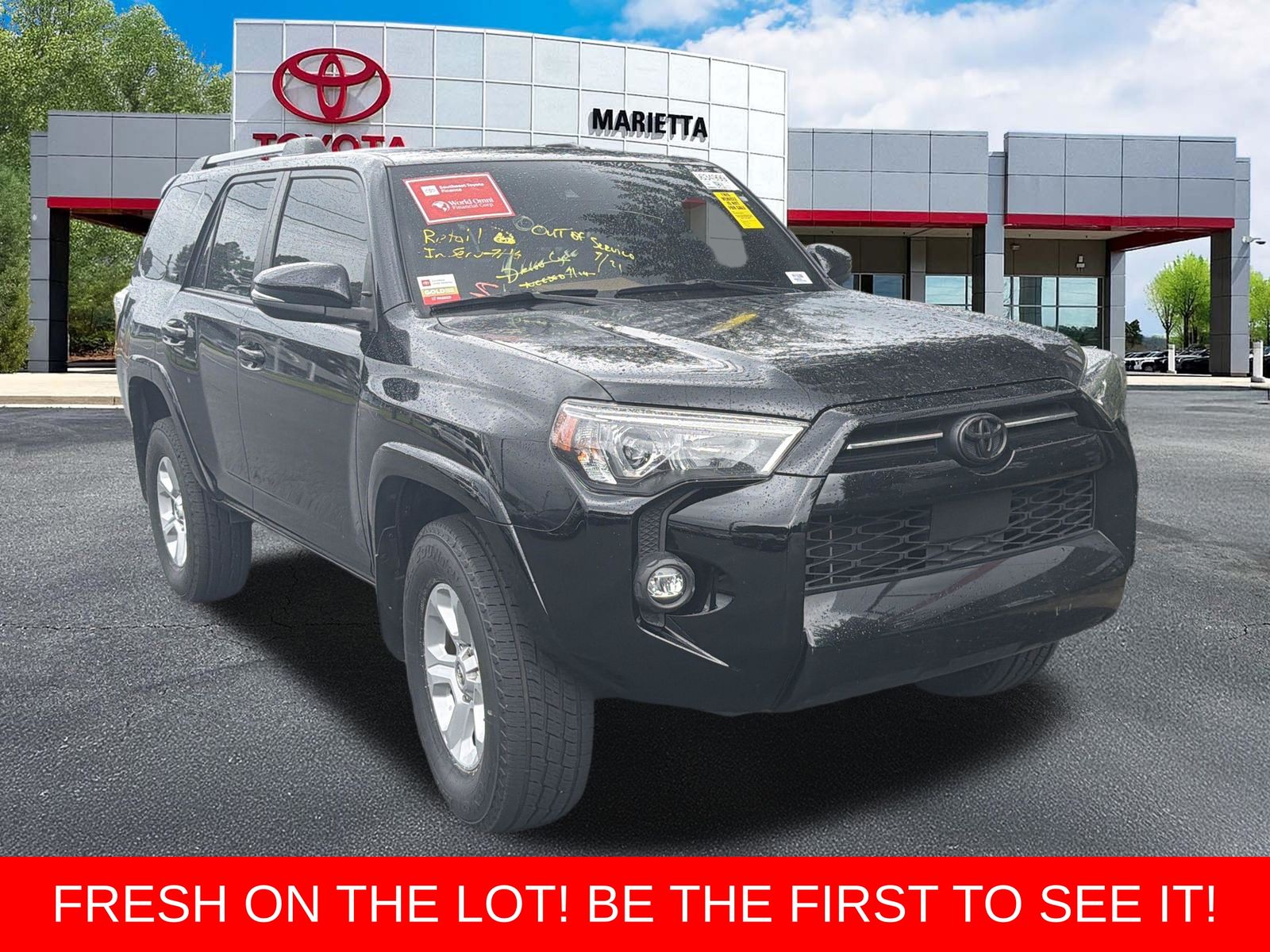 Midnight Black Metallic 2023 Toyota 4Runner SUV / Crossover Four-Wheel Drive 5-Speed Automatic