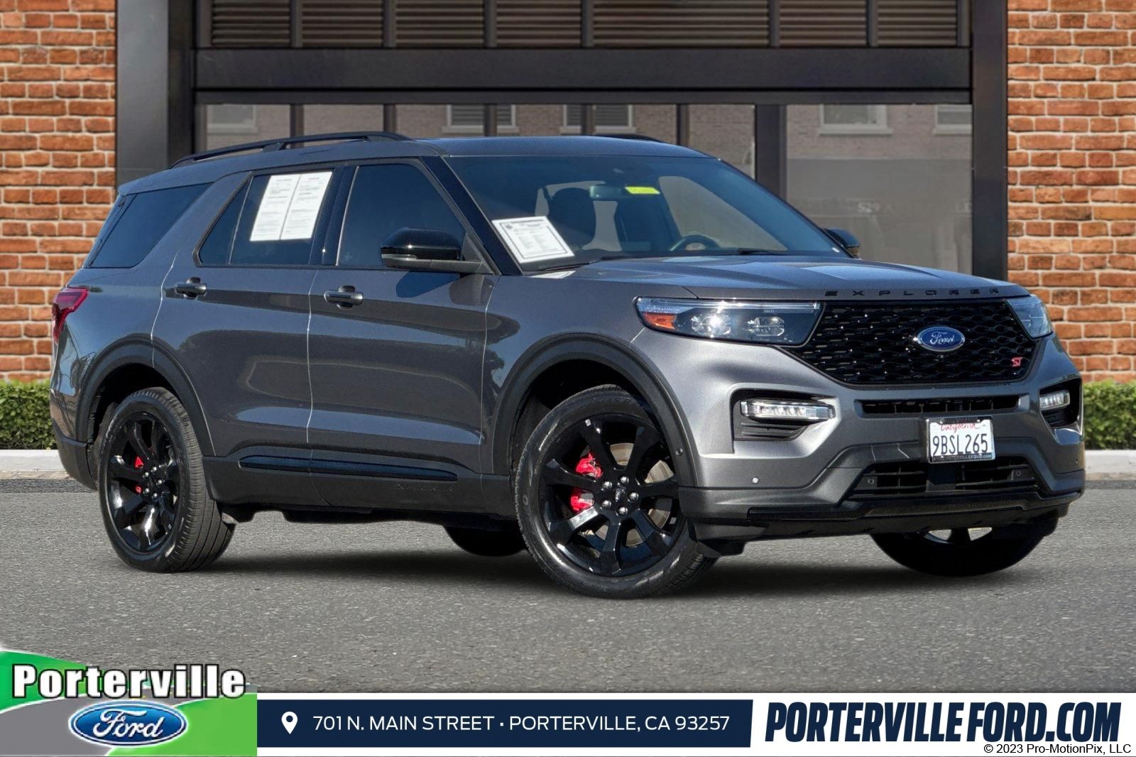 Gray Metallic 2022 Ford Explorer SUV / Crossover All-Wheel Drive Automatic
