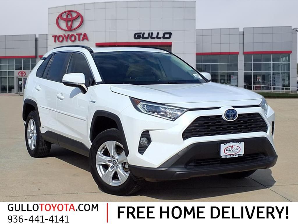 2021 Toyota RAV4 Hybrid XLE White at Don McGill Toyota