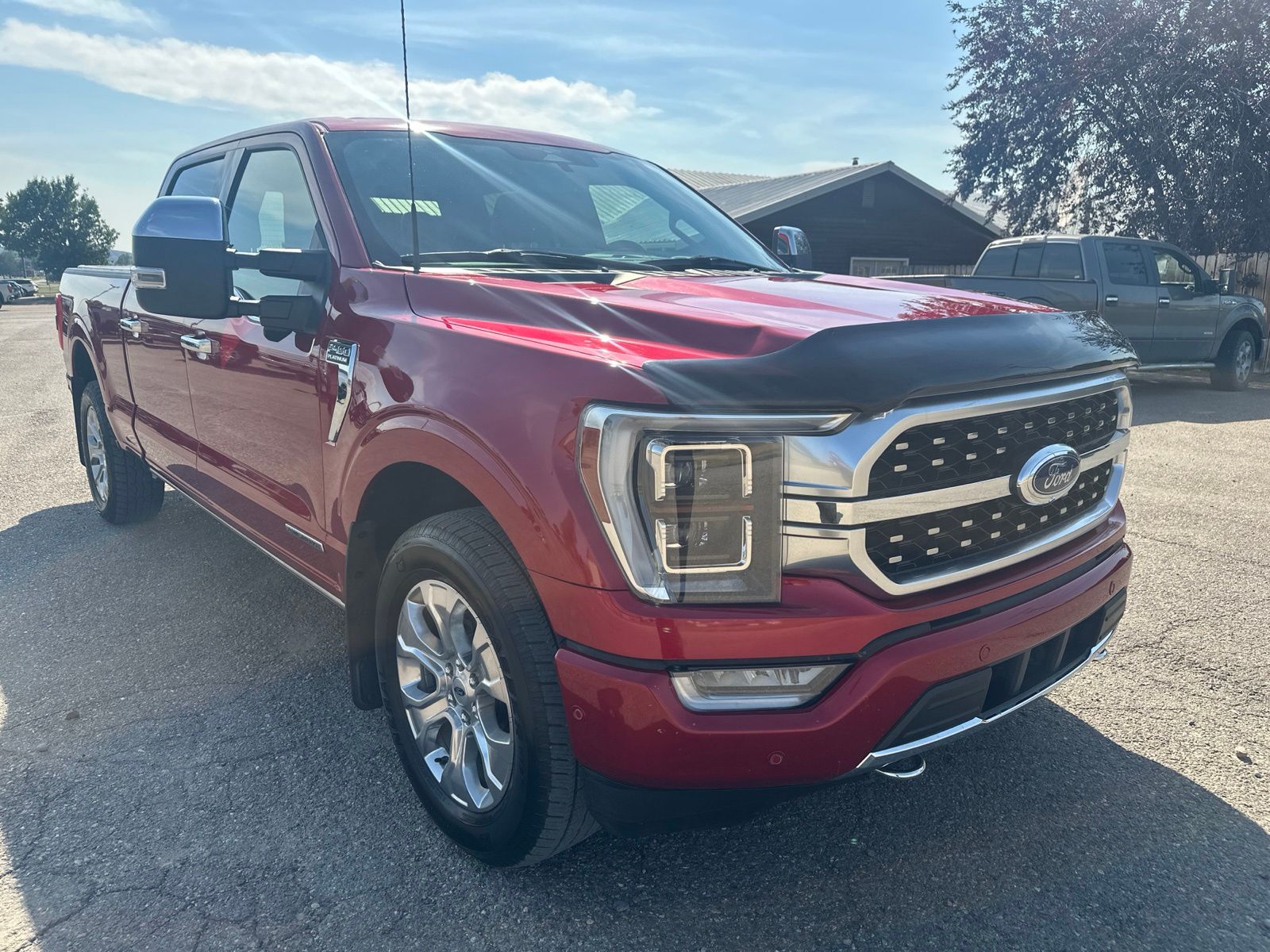 Red 2023 Ford F-150 Pickup Truck Four-Wheel Drive Automatic