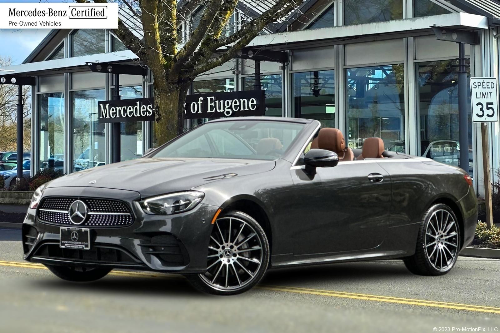 Graphite Gray 2023 Mercedes-Benz E-Class Sedan All-Wheel Drive 9-Speed Automatic