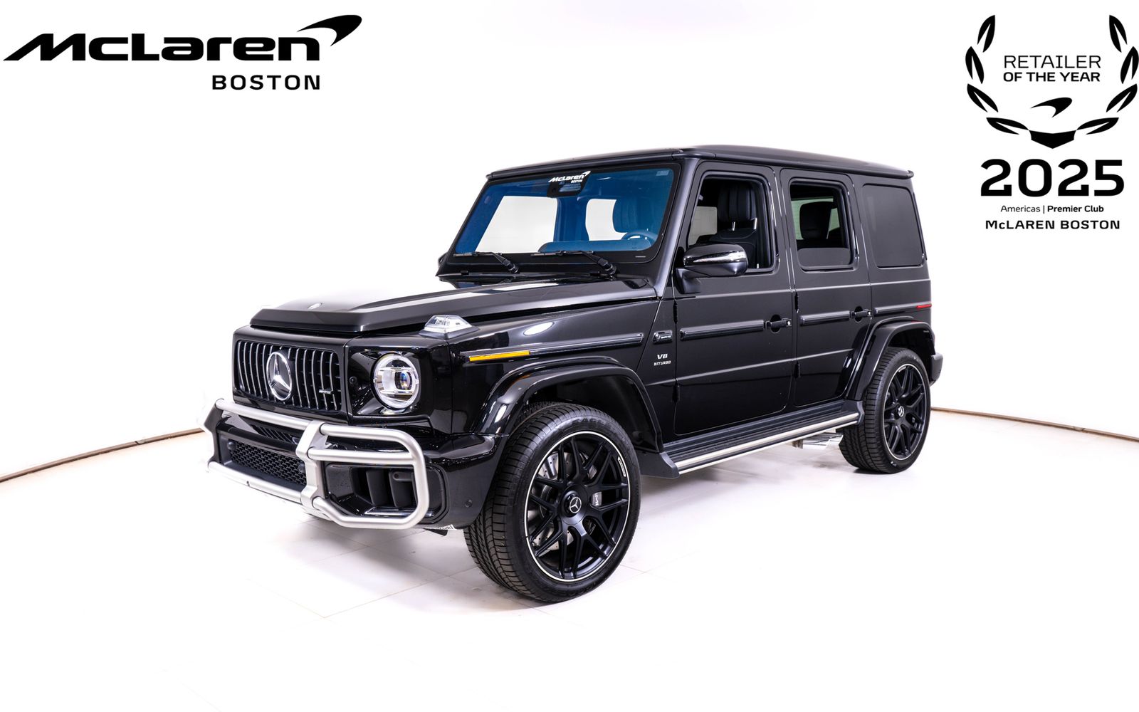 Obsidian Black Metallic 2025 Mercedes-Benz G-Class AMG G 63 4MATIC SUV / Crossover All-Wheel Drive 9-Speed Automatic