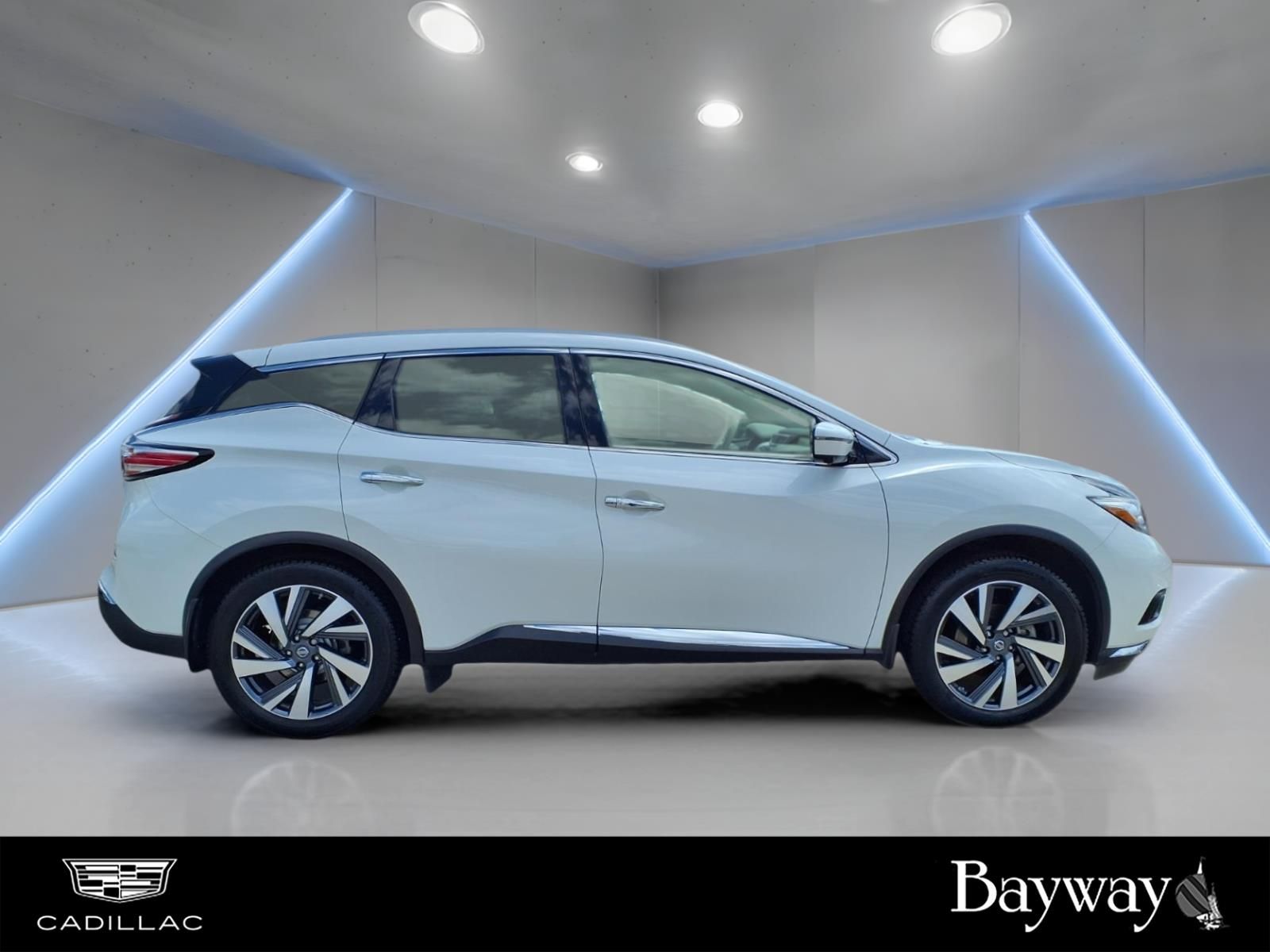 2018 Nissan Murano Platinum White at AutoSavvy Houston Northwest