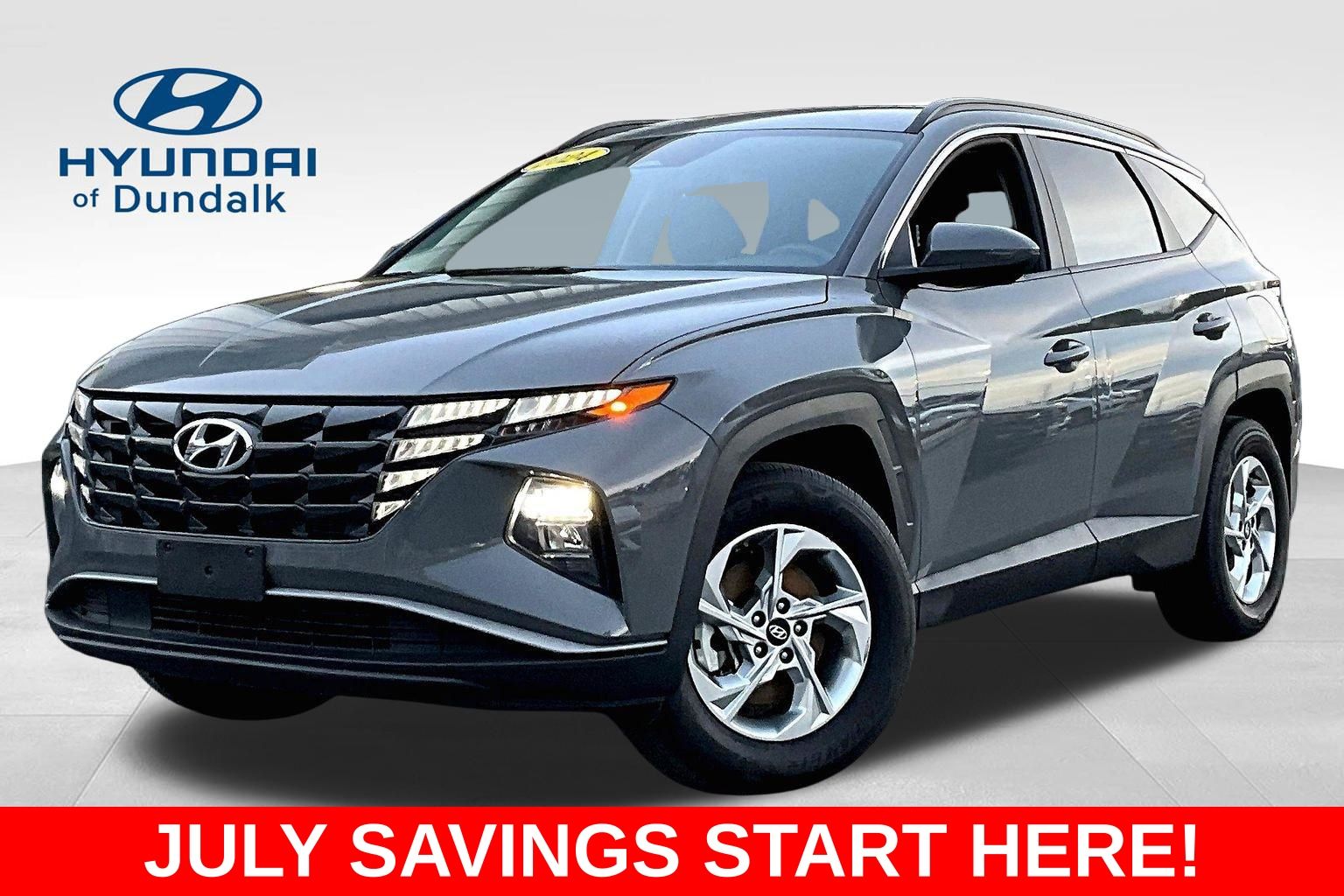 Hampton Gray 2024 Hyundai Tucson SUV / Crossover All-Wheel Drive 8-Speed Automatic