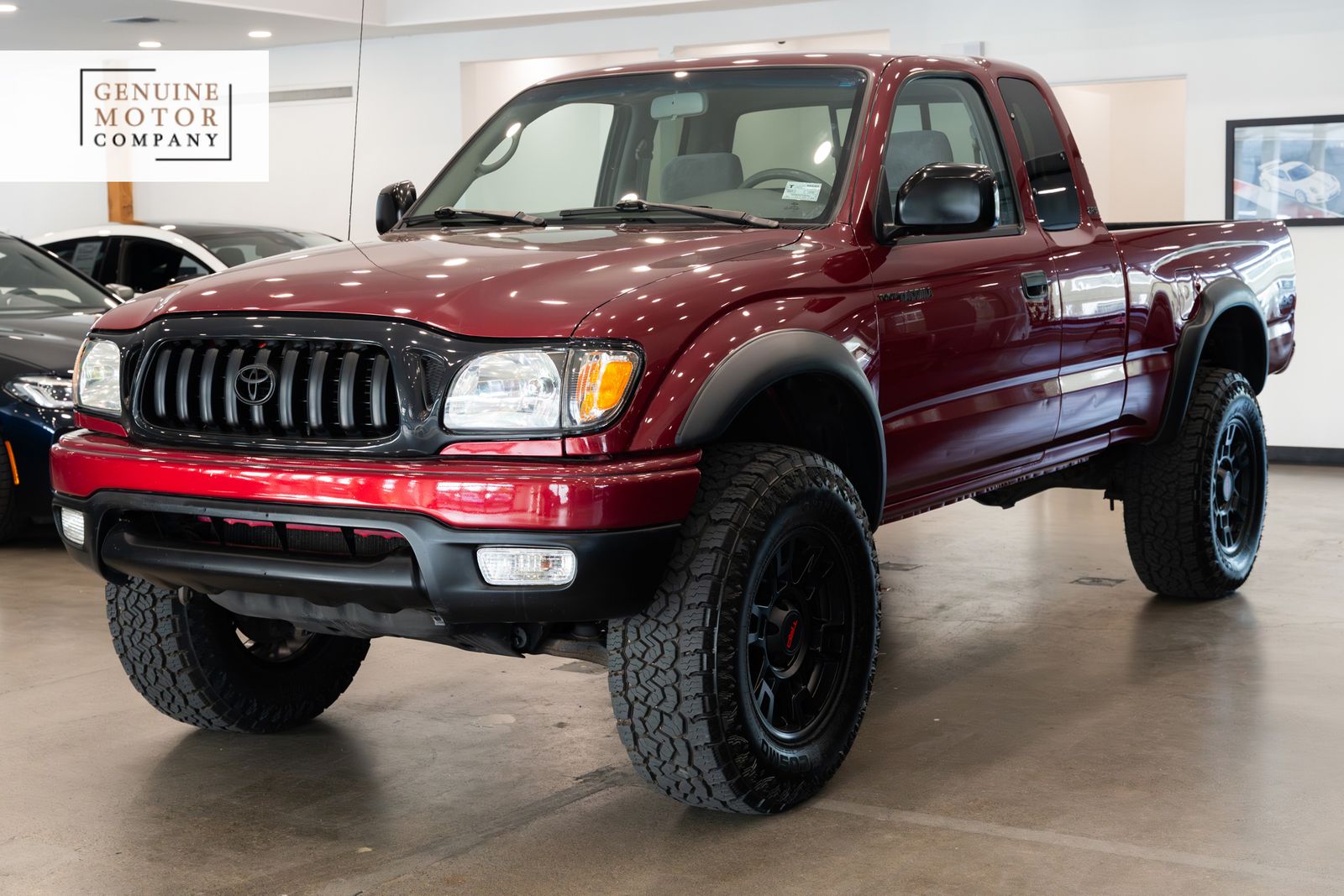 Impulse Red 2001 Toyota Tacoma Pickup Truck 5-Speed Manual