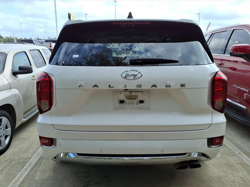 2020 Hyundai Palisade Limited White at North Houston Mitsubishi