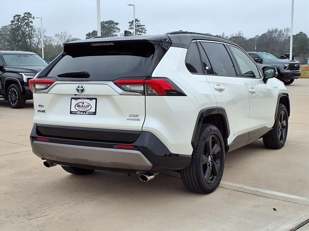 2020 Toyota RAV4 Hybrid XSE White at Emmons Autoplex