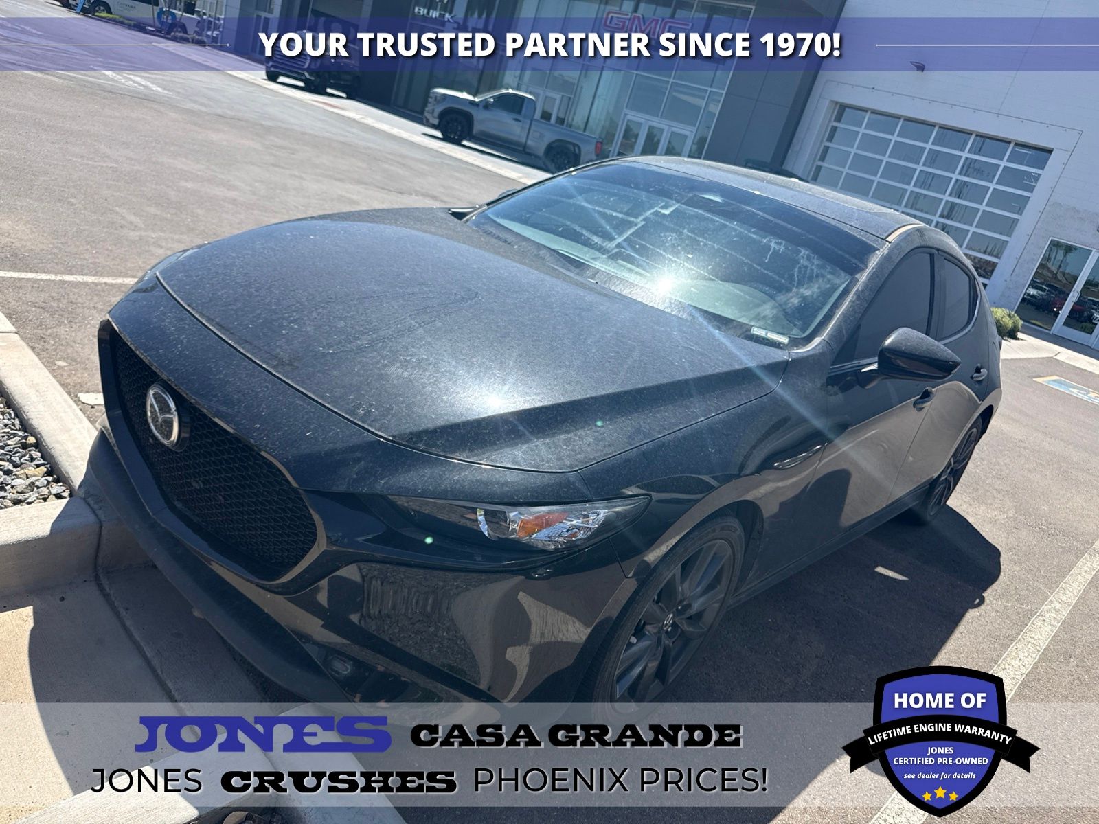 Jet Black Mica 2024 Mazda MAZDA3 Hatchback Front-Wheel Drive 6-Speed Automatic