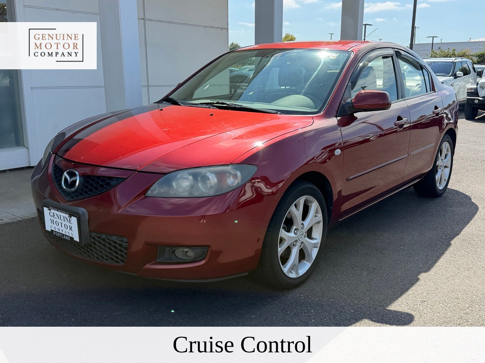 Copper Red Mica 2008 Mazda MAZDA3 Sedan Front-Wheel Drive 4-Speed Automatic