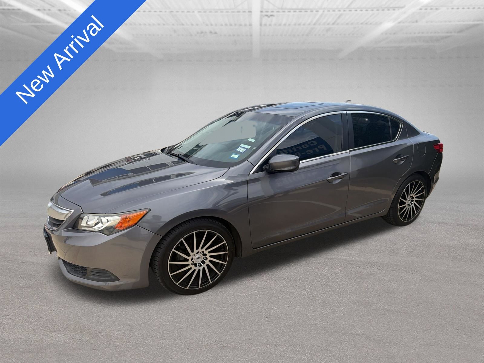 Gray (Modern Steel Metallic) 2015 Acura ILX Sedan Front-Wheel Drive 5-Speed Automatic