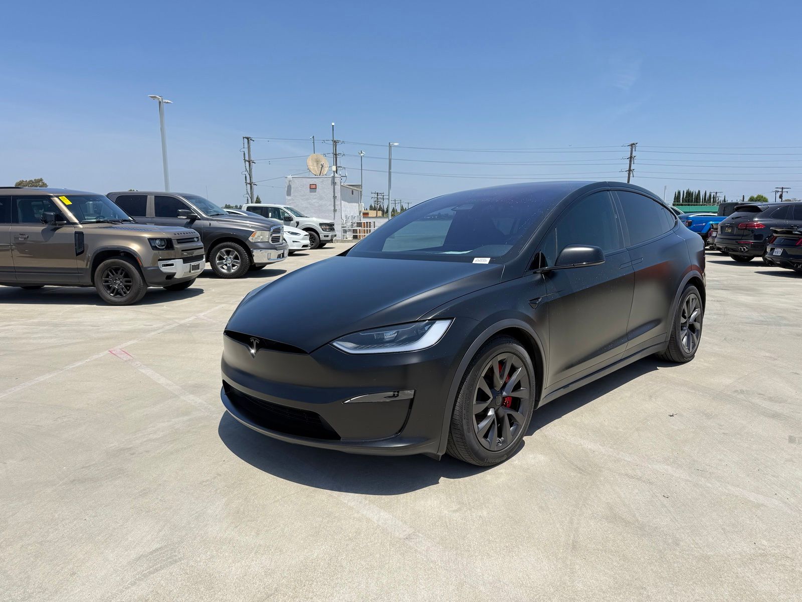 Black 2024 Tesla Model X Plaid AWD SUV / Crossover All-Wheel Drive 1-Speed Automatic