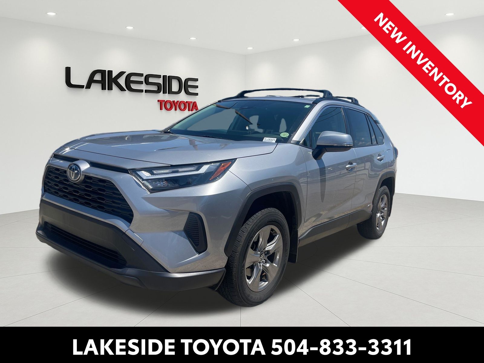 Silver Sky Metallic 2023 Toyota RAV4 Hybrid XLE AWD SUV / Crossover All-Wheel Drive Continuously Variable Transmission