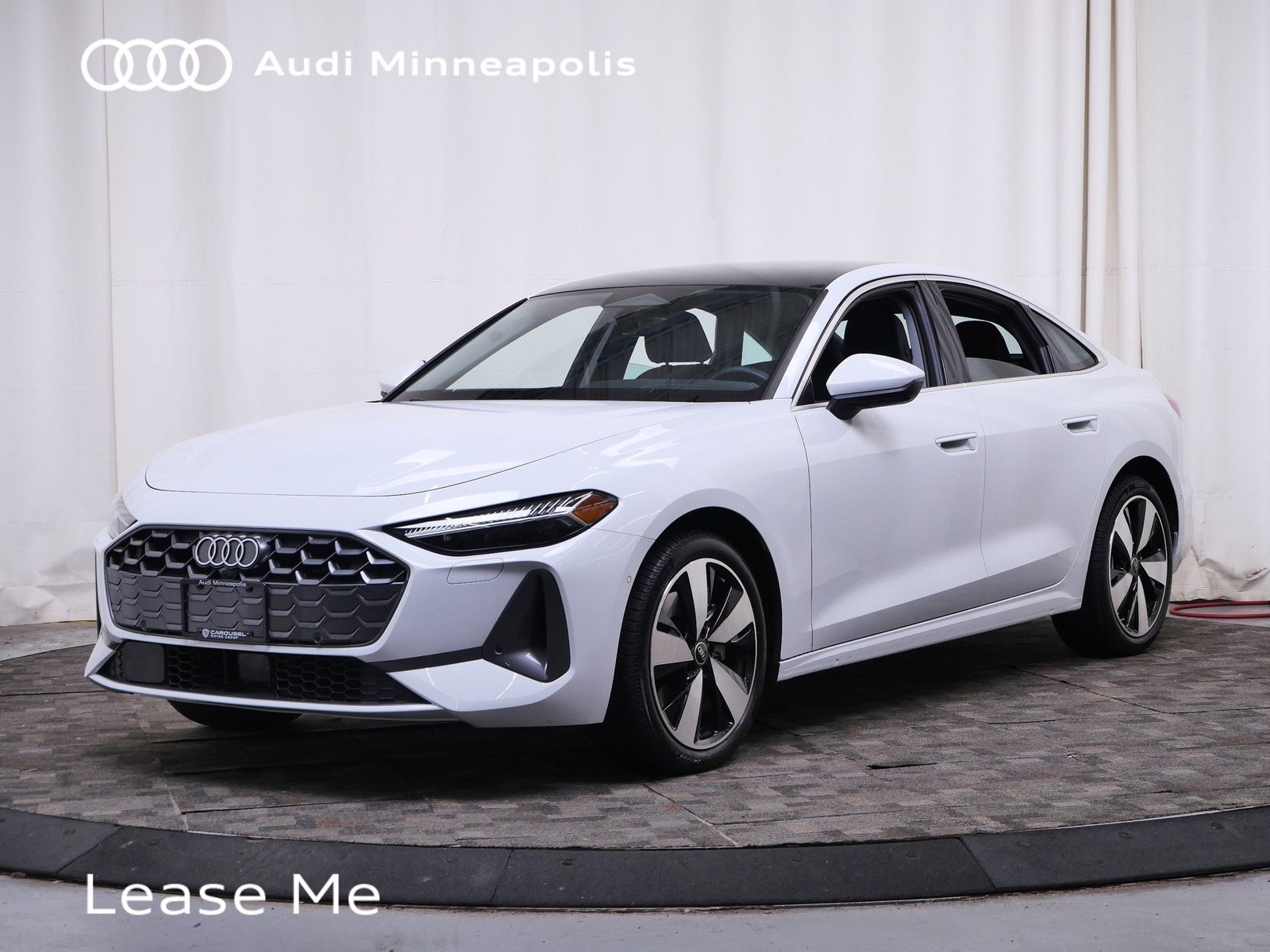 Glacier White Metallic 2025 Audi A5 Sedan All-Wheel Drive 7-Speed Automatic