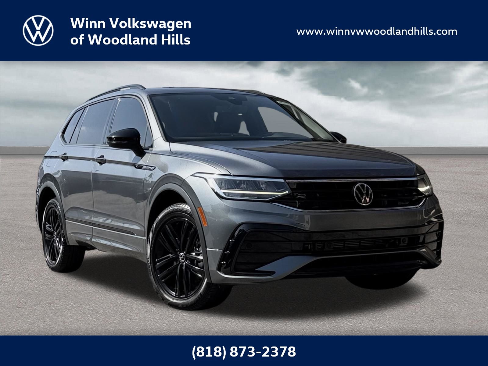 2022 Volkswagen Tiguan 2.0T SE R-Line Black