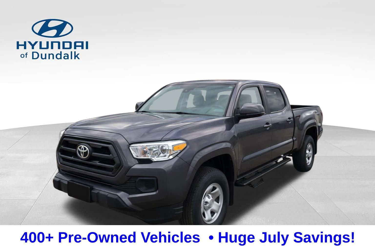 Magnetic Gray Metallic 2023 Toyota Tacoma Pickup Truck Four-Wheel Drive 6-Speed Automatic