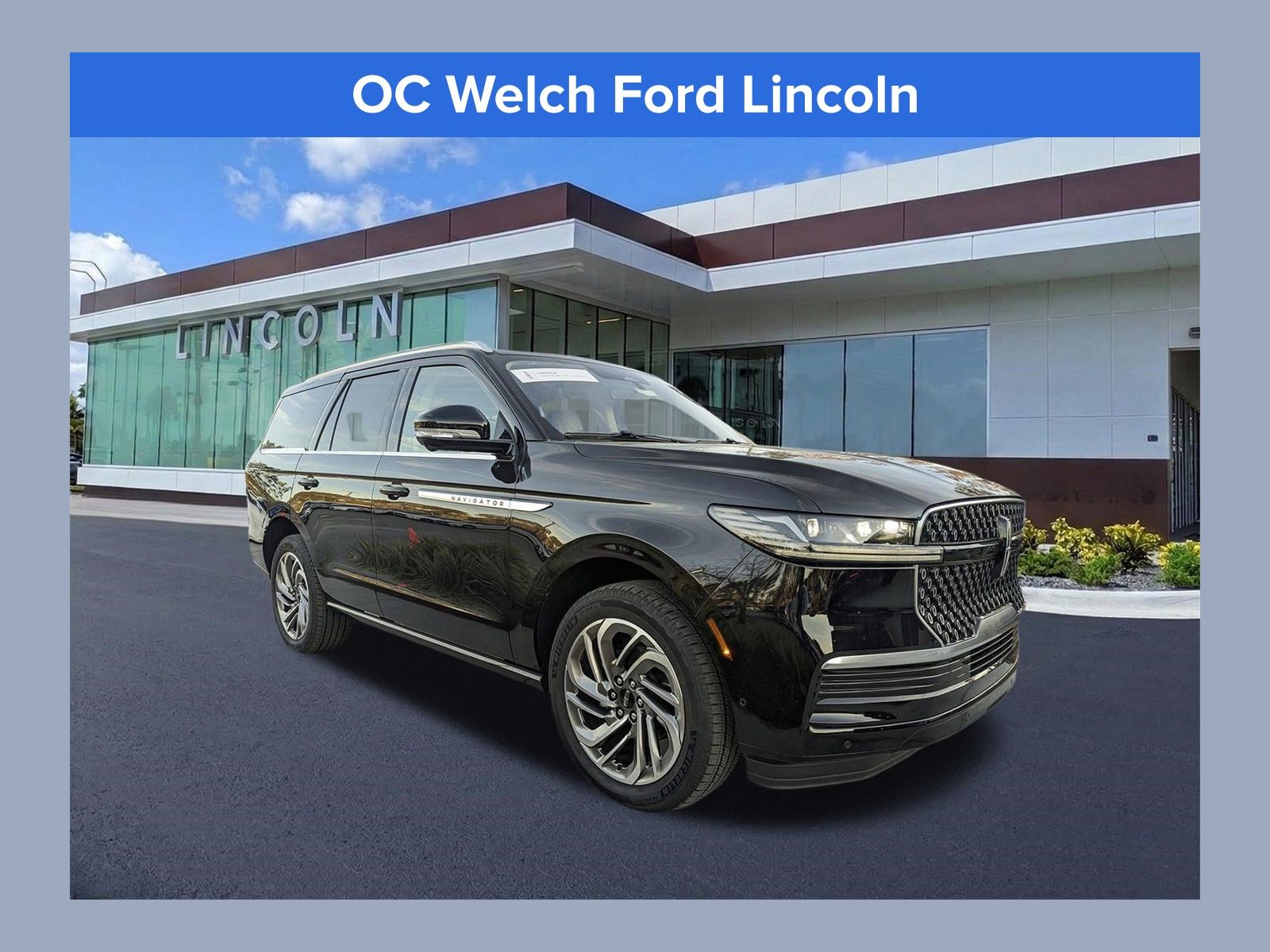 Black Metallic 2025 Lincoln Navigator Reserve 4WD SUV / Crossover Four-Wheel Drive Automatic