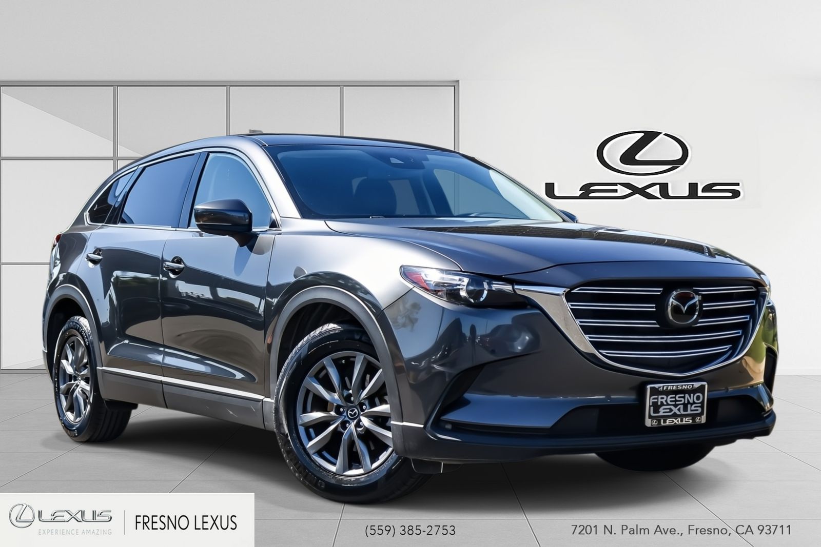 Machine Gray Metallic 2022 Mazda CX-9 SUV / Crossover All-Wheel Drive 6-Speed Automatic