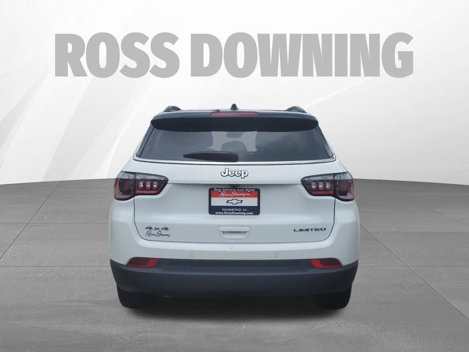 2025 Jeep Compass Limited White at Ross Downing Buick GMC