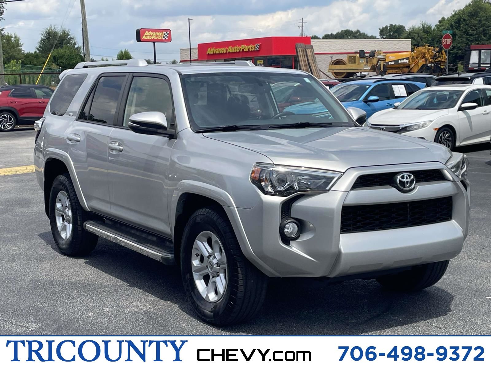 Classic Silver Metallic 2018 Toyota 4Runner SUV / Crossover 4X2 5-Speed Automatic Overdrive