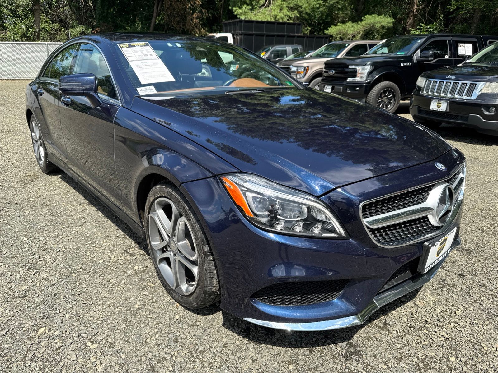 Used 2015 Blue Metallic Mercedes-Benz CLS 400 image 2